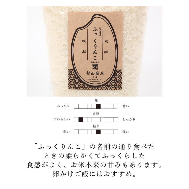 北海道産 ふっくりんこ